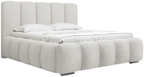 Επενδυμένο κρεβάτι Wizko-Leuko-160 x 200