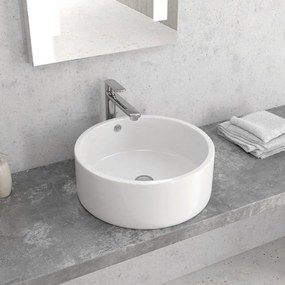 Νιπτήρας Επικαθήμενος LT 3070 42,5x42,5x16,5cm White Karag Πορσελάνη