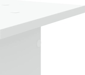 vidaXL Βάσεις Ηχείων 2 Τεμ. Λευκή 30x30x40 εκ. Επεξ. Ξύλο