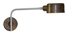 Φωτιστικό Τοίχου - Απλίκα HL-3535-1 ROY BLACK &amp; OLD COPPER WALL LAMP - 21W - 50W - 77-3865