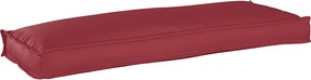 vidaXL Μαξιλάρι Κόκκινο 110 x 40 x 8 εκ Ύφασμα Όξφορντ