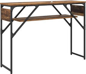 vidaXL ΤραπέζιΚονσόλας Παλιό Ξύλο 105x30x75εκ. Επεξεργασμένο ξύλο