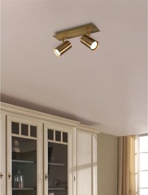 Σποτ Δίφωτο Trio Lighting Marley Gold 802400204