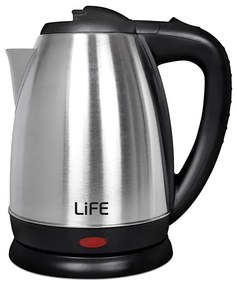 Life WK-001 Βραστήρας 1.8lt 2200W Inox (221-0022)