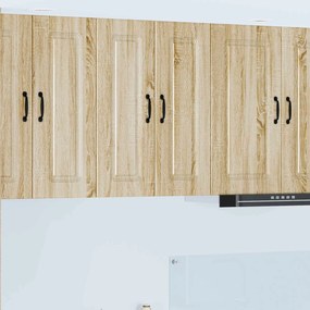 vidaXL Πάνελ πλυντηρίου πιάτων Kalmar 2 pcs Δρύς Sonoma