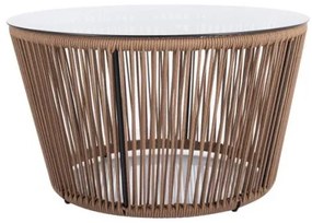 ŁAWA BAHAMA SZKŁO DYMIONE/CZARNY MAT FI80 DIOMMI-80-3522