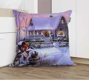 Stewehome Διακοσμητικό μαξιλαροθήκη με 3d ψηφιακή εκτύπωση Λευκό
