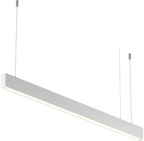 Γραμμικό Φωτιστικό Κρεμαστό/Οροφής LED 36W Λευκό Dimmer 3CCT Basis P051PL-36W2.7-6K-W Maytoni-P051PL-36W2.7-6K-W-Λευκό P051PL-36W2.7-6K-W