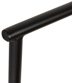 Πολυθρόνα Κήπου INGA Μαύρο/Φυσικό Αλουμίνιο/Rattan 55.5x50x77.5cm - 14840007 - 14840007