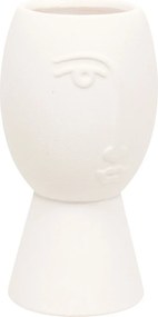 Διακοσμητικό Βάζο (Φ10.5x19.8) A-S Pam 214080 White