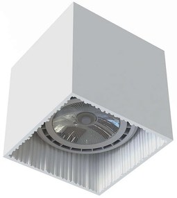 Φωτιστικό Οροφής - Σποτ Groove 7793 1xGU10 75W White Nowodvorski Aluminium
