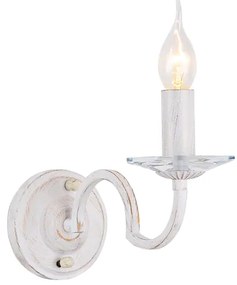 Φωτιστικό Επίτοιχο Aca DL9361WWG GEISHA Λευκό (White)