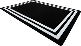 Χαλί HAMPTON Πλαίσιο μαύρο - ΠΡΟΪΟΝ ΔΕΥΤΕΡΗΣ ΚΑΤΗΓΟΡΙΑΣ