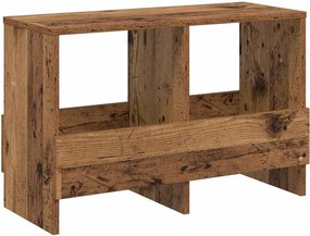 VidaXL Ράφι Περιοδικών Παλιό ξύλο 68,5 x 30 x 45 εκ.