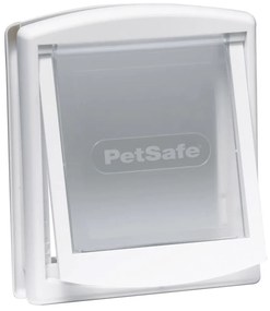 PetSafe Πόρτα Κατοικίδιου 2 Κατευθύνσεων 715 Μικρή Λευκή 17,8x15,2 εκ. - Λευκό