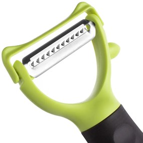 Αποφλοιωτής Trebonn Julie 1523204, 16.5 cm, Μαλακή λαβή, Ανοξείδωτο, Μαύρο/Κίτρινο