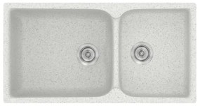 Sanitec Classic 307 Granite White Νεροχύτης