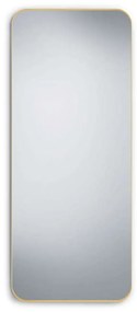 Καθρέπτης Τοίχου Britta 1430379 70x170cm Gold Mirrors & More Metal, Glass