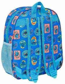 Σχολική Τσάντα Stitch Μπλε 27 x 33 x 10 cm 3D