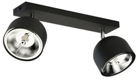 Σποτ Φωτιστικό Τοίχου-Οροφής ALTEA δίφωτο TK Lighting 3420 Μαύρο