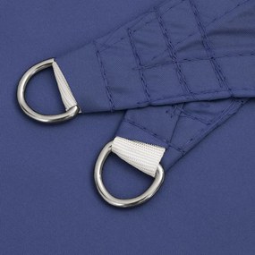 vidaXL Πανί Σκίασης Τρίγωνο Μπλε 5 x 5 x 5 μ. από Ύφασμα Oxford