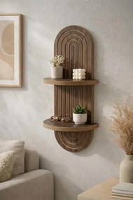 Ράφι Τοίχου Wenge BOBRE 20x13x70