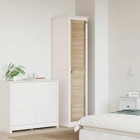 vidaXL Πόρτα Ντουλάπας Φυσικό 140.5 x 2.1 x 49.5 cm Μασίφ ξύλο πεύκου