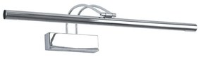 Φωτιστικό Τοίχου - Απλίκα Laura 60426 Led 12W 60x27x13cm Silver GloboStar Aluminium