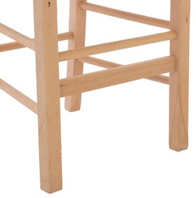 Καρέκλα JHETT C10369.02 Επιλοχία με Ψάθα Άβαφη 40.5x43x88 εκ.