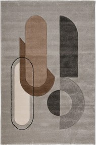 Χαλί City 64207 895 Grey-Brown Βιοκαρπέτ 200X290cm