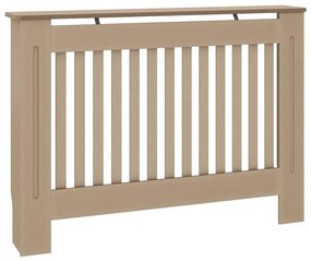vidaXL Κάλυμμα Καλοριφέρ 112 x 19 x 81,5 εκ. από MDF