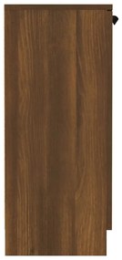 vidaXL Μπουφές Καφέ Δρυς 60 x 30 x 70 εκ. από Επεξεργασμένο Ξύλο
