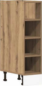vidaXL Ντουλάπι "Riga" από Τεχνητό Δρυ 20x44,5x81,5 εκ. από Τεχνητό Ξύλο