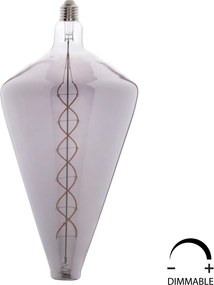 ΛΑΜΠΤΗΡΑΣ LED FILAMENT 8W E27 3000K SMOKE COLOR DIMMABLE  HM4054.03