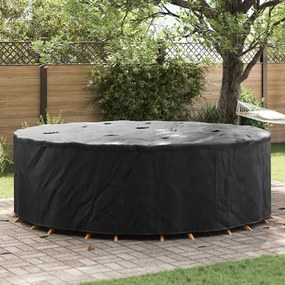 vidaXL Κάλυμμα επίπλων εξωτερικού χώρου 279 x 279 x 85 εκ. Ύφασμα 600D