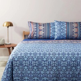 Παπλωματοθήκη Mira (Σετ 4τμχ) Ciel Bassetti Υπέρδιπλo 250x210cm 100% Cotton Satin