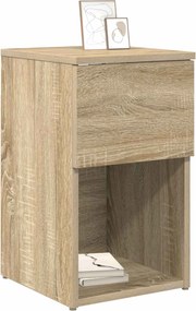 vidaXL Ντουλάπι κρεβατιού Sonoma Δρυς 29 x 31,5 x 49 εκ
