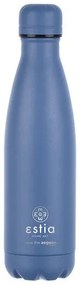 Estia Θερμός Παγούρι Travel Flask Save The Aegean 500ml Denim Blue 01-18009