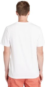 Timberland ανδρικό t-shirt Stack Logo Tee Authentic White