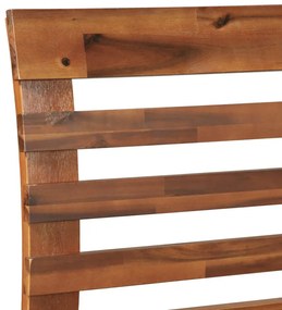 vidaXL Πλαίσιο Κρεβατιού 180 x 200 εκ. από Μασίφ Ξύλο Ακακίας