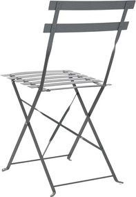 Σετ Τραπέζι με 2 Καρέκλες Home ESPRIT Γκρι 60 x 60 x 71 cm