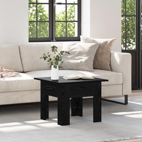 vidaXL Τραπέζι Καφέ Μαύρη Δρυς 55 x 55 x 42 εκ
