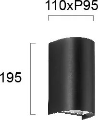 Απλίκα Εξωτερικού Χώρου Viokef Spirit 4282500