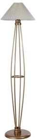 Φωτιστικό Δαπέδου 534LUN5305 Φ39x145cm 1xE27 40W Cream-Gold Opviq