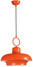 Φωτιστικό Οροφής 534LUN3907 Φ35x70cm 1xE27 40W Orange Opviq