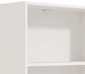 Βιβλιοθήκη Tomar 6 Λευκό 70x24,5x211,5 εκ. 70x24.5x211.5 εκ.
