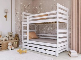 TOMI 90x190 pine bunk bed Lano Furniture