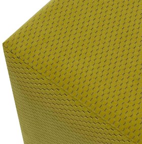 Σκαμπώ Ranma Megapap υφασμάτινο χρώμα λαδί 40x40x40εκ.