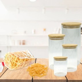 Σετ Δοχεία Fackelmann Φυσικό 4 Τεμάχια