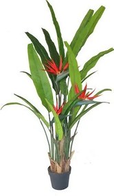 Supergreens Τεχνητό Δέντρο Strelizia Reginas "Scarlet" Κόκκινη 138 εκ